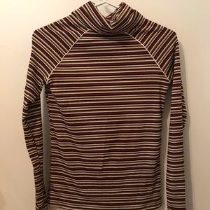 New Camp Collection Striped Turtleneck Long Sleeve
